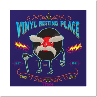 Vinyl Resting Place Posters and Art